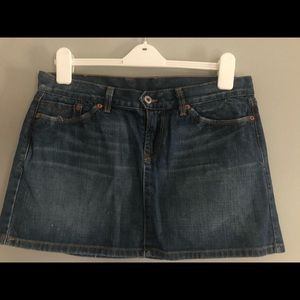 Lucky Brand Dungarees Jezabel denim/jean skirt 8